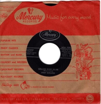 Jimmy Edwards   Golden Ruby Blue / My Honey 7'' 45