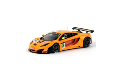 Miniature Voiture TSM MODEL McLaren MP4-12C GT3 – 1/43 – Orange – Édition 2011 – Neuve
