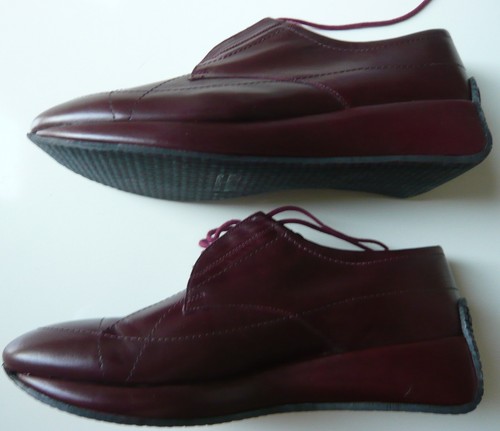 Stephane Kélian Schuhe ungetragen Leder bordeaux Gr. 5,5 (38,5) Schnürschuhe - Bild 6 von 8