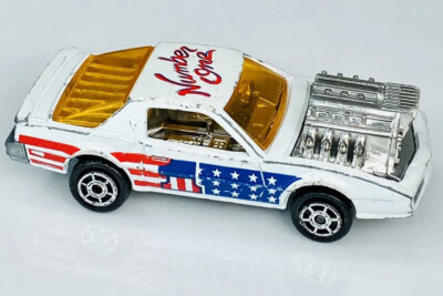 Majorette 248 Pontiac Firebird Trans Am NUMBER ONE 1/62 Muscle Car