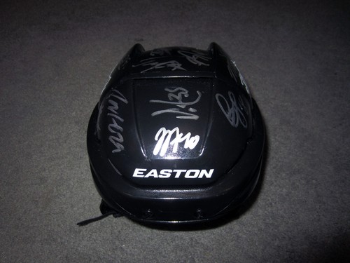 Winnipeg Jets 2017-18 Equipo Firmado Hockey Casco Con / COA Lana Byfuglien - Picture 3 of 5