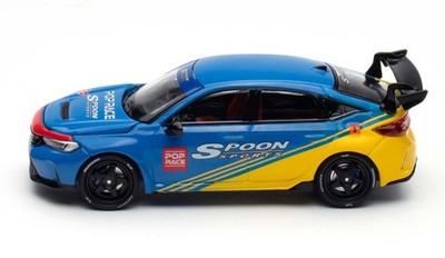 1/64 改 ホンダ Civic FL5 Spoon 風 エアロ 関村 Pop Race 1:64 Honda Civic Type-R FL5 Spoon Sport Tokyo Auto Salon
