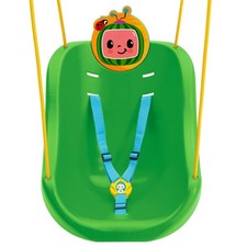 CoComelon 2-in-1 Outdoor Swing by Delta Children for Babies and Toddlers