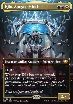 Magic/MTG Kilo, Apogee Mind EOC-3 Mythic Englisch Neu Foil