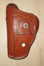 Étui ancien cuir marron 1025 dissimulé - Occasion