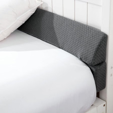 Wedge Pillow Headboard Gap Filler for Bed, Adjustable 0-7 Mattress Filler, Grey,
