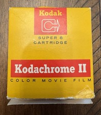 Kodachrome II Color Movie Film Daylight 8mm Exp Aug 1971 open box, sealed