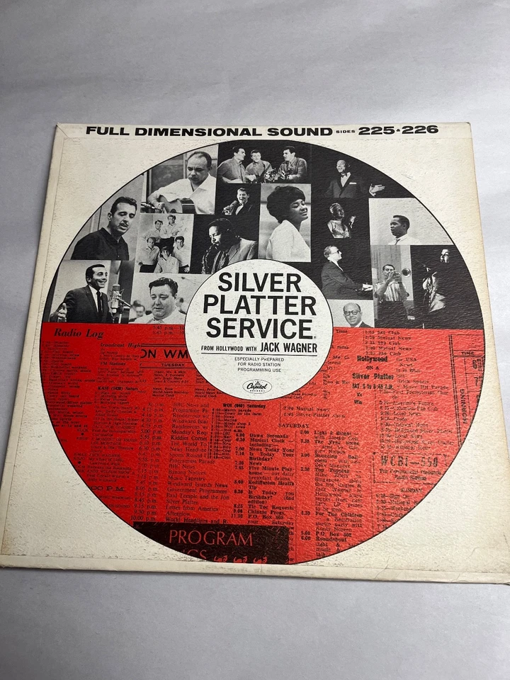 JACK WAGNER Silver Platter Service LP 12" Vinyl Record CAPITOL Promo LOT OF 9 Foto 2 de 4
