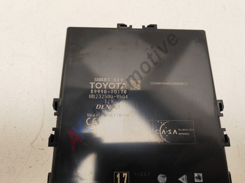 Toyota Yaris MK3 2012-2019 Smart Key Control Module ECU 89990-0D170 - Picture 4 of 7