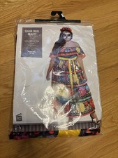 Sugar Skull Beauty Day of the Dead Women's Plus Size XXL 18-20 Halloween Costume