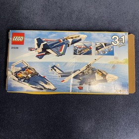 LEGO Creator 3 in 1 31039 Blue Power Jet Open Box Sealed Bags New