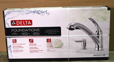 Delta B4311LF-SD Foundations Chrome Pull Out Kitchen Faucet