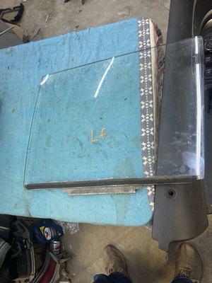 1965 buick special LH drivers front door window glass OEM