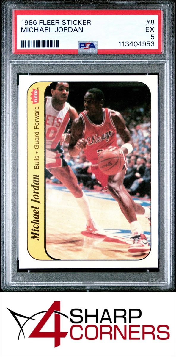 1986-87 Fleer - Michael Jordan #8 for sale | eBay