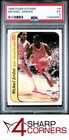 1986 FLEER STICKER #8 MICHAEL JORDAN RC BULLS HOF PSA 5