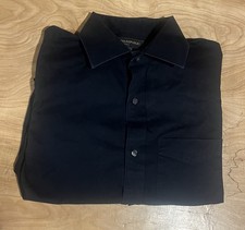 Banana Republic Blue Long Sleeve Shirt Mens 16 16.5 Size Large