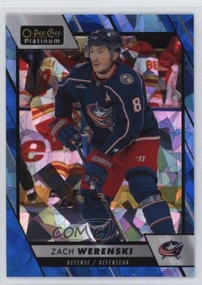 2023-24 O-Pee-Chee Platinum Blue Fragments 39/125 Zach Werenski #34 0sp6