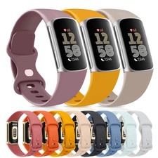 Smartwatch Band for Fitbit Charge 5 6 Strap Adjustable Watchband for Fitbit