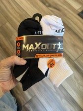 10 pack Boys Athletic Quarter socks