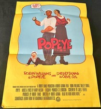 POPEYE  original  poster -ROBIN WILLIAMS-RARE POSTER
