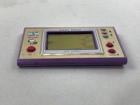 Vintage Nintendo Game & Watch Snoopy Tennis SP-30 Widescreen Japan 1982