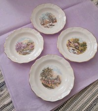 Royal Sutherland Fine Bone China Set Of Four Seasons Beautiful Decorative Plates