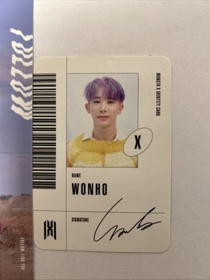 Monsta X Wonho Photocard - Follow - Find You Mini Album