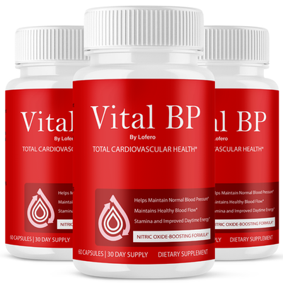 #ad #ad 3 Pack Vital BP Capsules VitalBP Total Cardiovascular Health Pills 180 ct $39.95