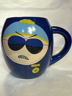 Comedy Central Cartman Respect My Authority Blue Mug 2013 South Park Cup