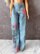 New Disney ily 4Ever 11" Doll Stitch Light Denim Jeans Pants Fits Barbie