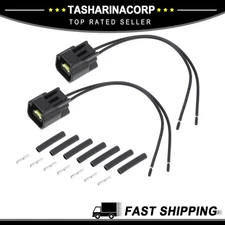 2 Pcs Camshaft Position Sensor Connector Plug Pigtail Wiring harness for Ford
