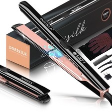 DORISILK 500 Degree High Temp Professional Hair Straightener 30s Fast Heating Ce