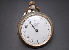 Antico Orologio Vintage Tasca F.Bachschmid Svizzero Circa 1900 Tipo Roskopf