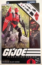 Hasbro G.I. Joe Classified Series  91 Cobra Crimson Alley Viper Figure NIB