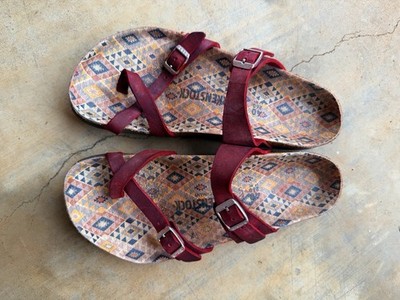 Birkenstock  40 Mayari 100% Oiled Leather Women's Sandals Zinfandel