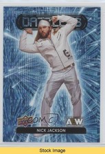 2023 Upper Deck AEW All Elite Wrestling Dazzlers Blue Nick Jackson READ 2zq