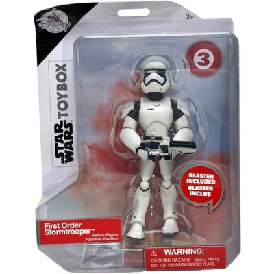 Disney Store Star Wars Toybox First Order Stormtrooper Action Figure NIB