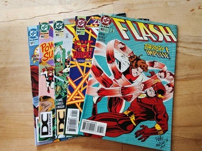 DC The Flash Nr. 93 97 (1994 1995) Komplett-Set | Zustand Very Good Very Fine