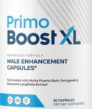 Primo Boost XL Mens Health Supplement Supports Energy and Endurance 30 Capsules