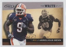 2010 SAGE Hit The Write Stuff Arrelious Benn #WS1 yf0