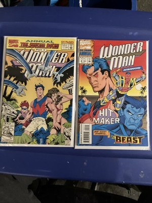 Wonder Man Annual #1 #2 Marvel Comics 1992 And 1993)