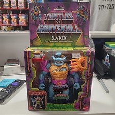 Mattel Turtles of Grayskull  SLA'KER  Slash MOTU  TMNT MOTU Origins