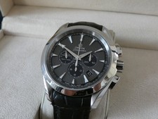 Omega Seamaster Aqua Terra Chronograph - quadrante teak - serie completa - 23113445006001 -