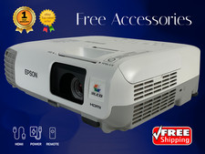 REFURBISHED Epson PowerLite S17 3LCD Projector Lightweight 2700 Lumens w/Kit  