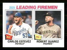 2026 Topps Heritage #8  (Carlos Estevez / Robert Suarez) 65120