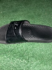 Nike Benassi JDI Men's Slide - Black/Black/Black, US 10 343880-001 