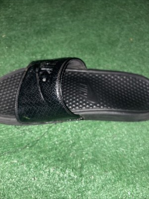 Nike Benassi JDI Men's Slide - Black/Black/Black, US 10 (343880-001)