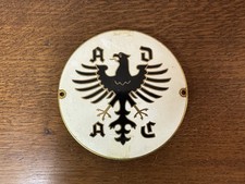 ADAC Plakette Metall Messing vintage Adler Oldtimer Automobilia Fritz Reu & Co
