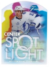 25/26 2025 FLAIR BRAYDEN POINT CS-12 CENTER SPOTLIGHT TAMPA BAY LIGHTNING
