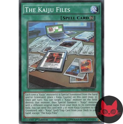 Yugioh The Kaiju Files SHVI-DE089 Common 1. Auflage NM